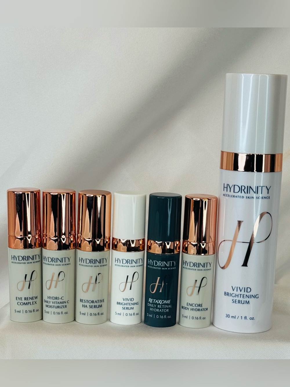 ✨ Hydrinity Skincare Discovery Collection + VIVID Brightening Serum | $270 Val✨